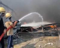 Emergency Services Battle Major Blaze at Unnati Plasto Facility in Morbi’s Industrial Belt