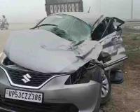 Four Critically Injured as Dense Fog Triggers Violent Collision on Gorakhpur-Sonauli Highway