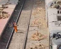Freight Negligence Triggers Horrific Accident as Train-Propelled Timber Critically Injures Commuter
