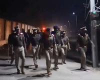 Police Intensify Vigilance in Sonbhadra as Security Crackdown Sweeps Robertsganj