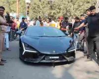Public Outcry Forces Police to Name Tobacco Scion in High-Speed Kanpur Lamborghini Crash