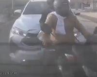 Reckless Highway Collision Near Bareilly Caught on Camera as SUV Rallies Into Motorcyclist