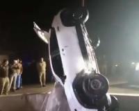 Speed and Sharp Bend Lead to Midnight Tragedy: Four Lives Lost in Mathura Canal Crash