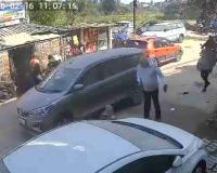 Tragic Hit-and-Run in Kanpur: CCTV Captures Moment SUV Crushes Elderly Man’s Dog