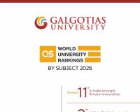 Galgotias University Emerges as Global Tech Powerhouse in QS World University Rankings 2026