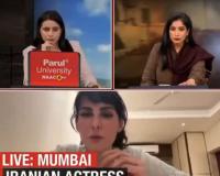 Allegations of Censorship Erupt as Iranian Actress Mandana Karimi is Cut Off During Live India TV Debate