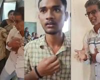 Classroom Conflict in Andhra Pradesh: Viral Footage Shows Student Assaulting Teacher Following Verbal Spat