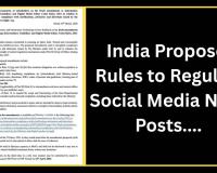 India Proposes Rules to Regulate Social Media News Posts Amid Rising Concerns Over Digital Oversight