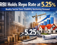 RBI Maintains Repo Rate at 5.25% Amid Global Volatility: Real Estate Sector Applauds Policy Stability and Growth Outlook