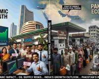 Economic Divergence Widens as Indian Rupee and Pakistani Rupee React to Middle East Volatility