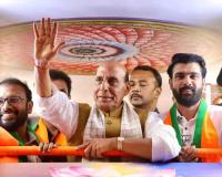 Rajnath Singh Launches Strident Attack on LDF and UDF, Alleges Corruption and Economic Destruction in Kerala