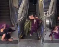 Viral Escalator Fight Video Linked to Delhi Metro Sparks Safety Concerns and Debate Over Social Media Obsession