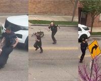 Chaotic Confrontation in Cincinnati Goes Viral as Police Officer and Suspect Engage in 