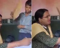 Senseless Cruelty in Government School: Exhausted Student Forced to Fan Teacher During Class