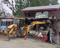Anantnag Crackdown: Authorities Demolish Drug-Funded Illegal Buildings to Target Narcotics Network Finances