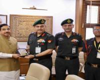 Pralhad Joshi Reviews Defence Procurement Framework with Indian Army, Focus on Organic Rations and Bharat Brand Expansion