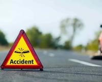 High-Speed Collision on Gogunda-Pindwara Highway Leaves Two Youths Critically Injured; Driver Trapped, Trailer Flees Scene