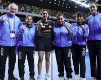 INDIA STAGES DRAMATIC COMEBACK TO DEFEAT SLOVAKIA 3–2 IN ITTF WORLD TEAM TABLE TENNIS CHAMPIONSHIPS IN LONDON