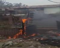 Transformer Fire Sparks Panic in Meerut’s Sardhana Tehsil as Youth Risks Life to Film Viral Reel