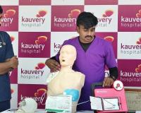 Kauvery Hospital Conducts Life-Saving AED and Basic Life Support Training for Southern Railway Staff in Tirunelveli