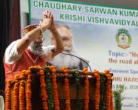 Niche Group Chairman Harisharan Devgan Calls for Organic Farming and AI-Driven Agriculture at CSKHPKV Seminar