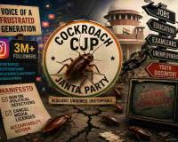 Cockroach Janta Party Satirizes Youth Unemployment Following Chief Justice Remarks