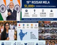 Modi Leads 19th Rozgar Mela, Distributes Over 51,000 Government Appointment Letters to Youth Across India
