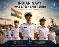 Indian Navy Opens 10+2 (B.Tech) Cadet Entry Scheme for January 2027 Batch with 60 Vacancies