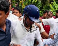 Abhishek Banerjee Attacked During Sonarpur Visit; Convoy Targeted Amid Allegations of Political Violence