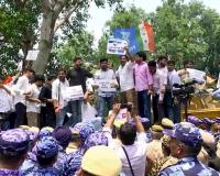 NEET-UG 2026 Cancelled Amid Paper Leak Allegations; NSUI Stages Protest Against Central Government