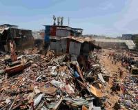 Bandra Railway Land Demolition Enters Third Day Amid Violence, Heavy Security, and Large-Scale Clearance Drive