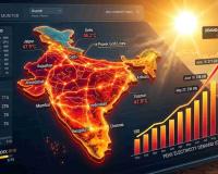 India’s Power Demand Hits Unprecedented 270.82 GW as Severe Heatwave Drives Consumption Surge