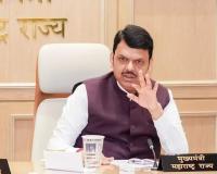 Maharashtra Chief Minister Devendra Fadnavis Rides Motorcycle to Vidhan Bhavan Amid Fuel Conservation Drive