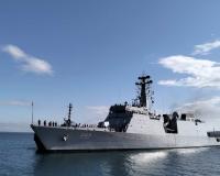 Indian Naval Ship Sunayna Docks at Yangon Harbour Amid High-Level Maritime Diplomacy Between India and Myanmar