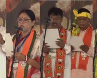 Suvendu Adhikari Sworn in as West Bengal Chief Minister; Announces Five-Member Cabinet Amid High-Profile Oath Ceremony