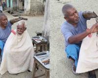 One-Armed Barber’s Determination Moves Social Media, Inspires Millions With a Powerful Lesson in Resilience