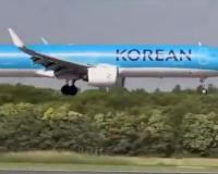 Korean Air Airbus A321neo Aborts Landing at Tokyo Narita Amid Severe Crosswinds, Executes Safe Go-Around