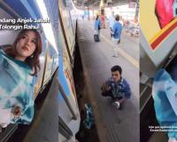Bollywood Dream Moment Turns Real at New Delhi Railway Station as Stranger Risks Life to Retrieve Fallen Scarf