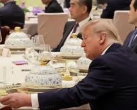 Viral Video Sparks False Allegations Against Donald Trump; Full Footage Clarifies Notebook Belonged to Him