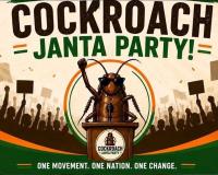 Parody ‘Cockroach Janata Party’ Surges Past Ruling Party on Instagram After Viral Political Backlash