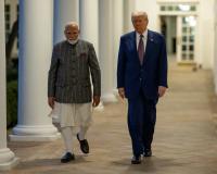 Trump Calls PM Modi a Friend, Says India Can Count on Him ‘100 Per Cent’ During Bharat Mandapam Event