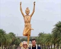 Tiffany Trump Explores Akshardham Temple and Taj Mahal During Private India Visit