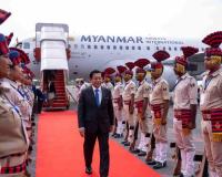 Myanmar President Min Aung Hlaing Begins Landmark India Visit, Set for Talks with Prime Minister Narendra Modi
