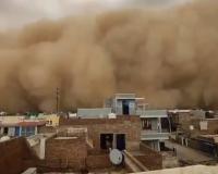 Severe Dust Storm Engulfs Northern Rajasthan, Plunging Multiple Districts into Darkness as Winds Reach 70 km/h