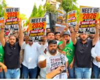 Youth Congress Stages Protest in South Mumbai Over Alleged NEET Paper Leak, Demands Parliamentary Probe