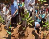 Massive Tree Plantation Drive in Mumbai Unites Politicians and Bollywood Stars Under Bhambla Foundation Initiative