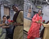 Western Railway Marks 34 Years of Mumbai’s Ladies Special Local Service with Rose Distribution Celebration