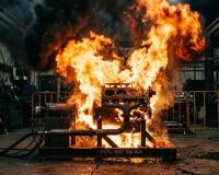 Border District Scorched by Extreme Heat as Gas Cylinder Explosion Triggers Devastating Fire in Khelana Village, Killing Several Livestock