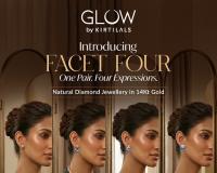 Glow by Kirtilals Unveils Facet Four Collection Featuring Four Styles in One Pair of Diamond Earrings