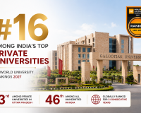 Galgotias University Breaks into India’s Top 16 Private Universities in QS World University Rankings 2027